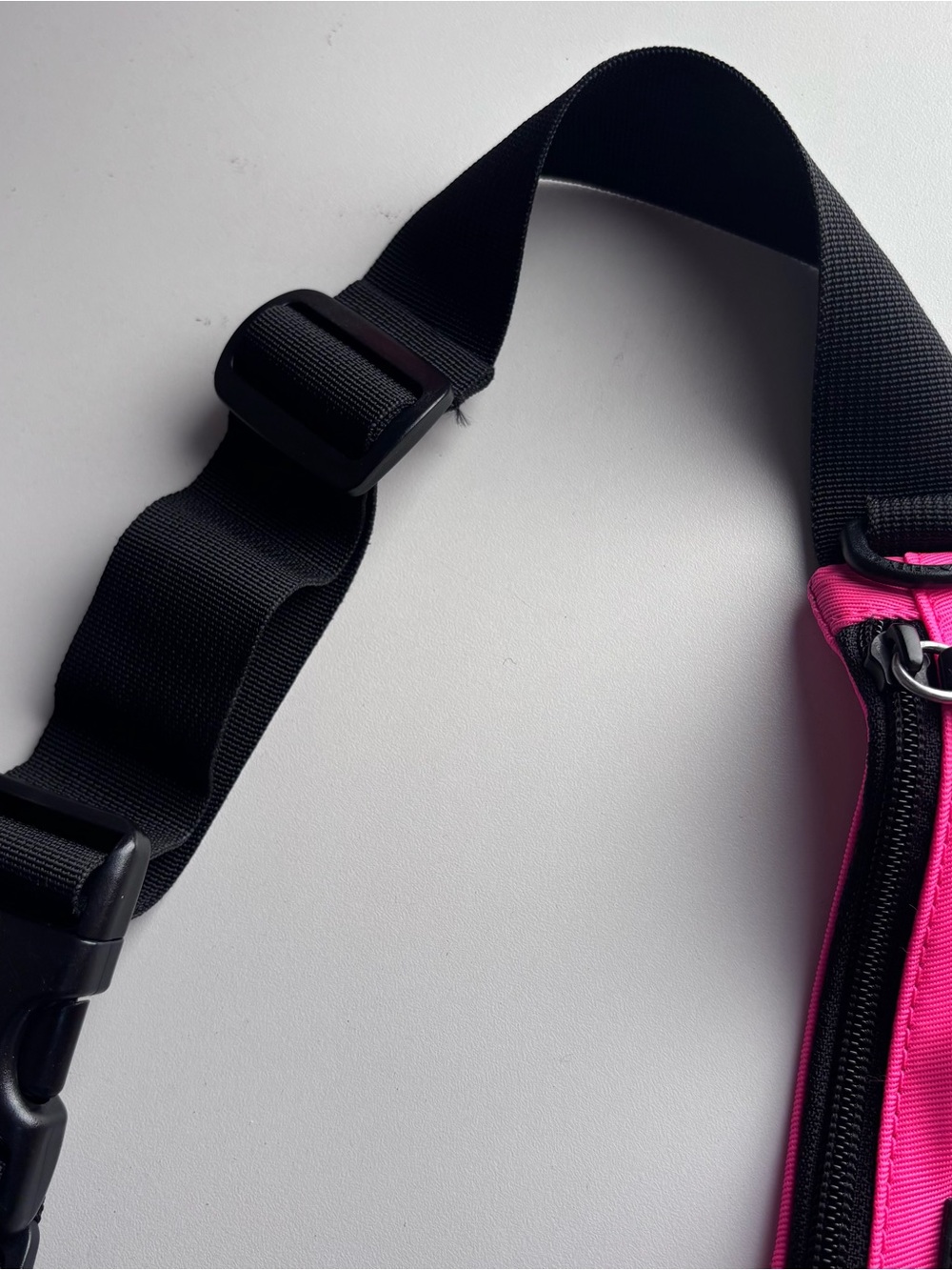 Ralph Lauren Polo Sport Hot Pink and Black Waist Bag - Picture 3 of 10